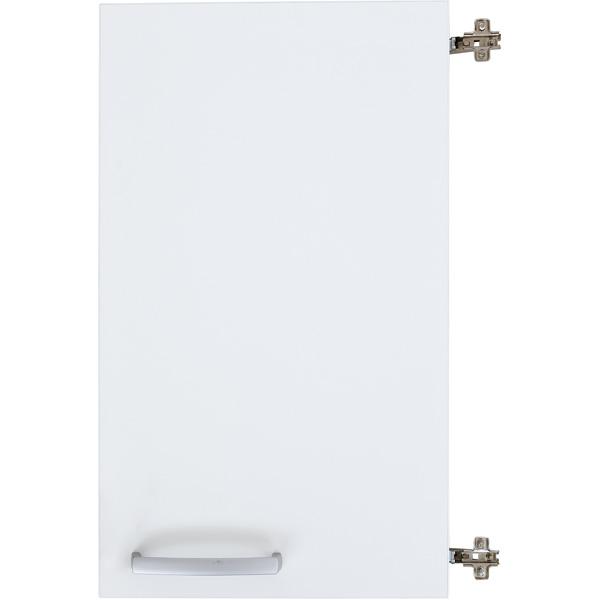 Grande - Tür für Schrank M, 90°, abschliessbar, Scharniere rechts - weiss
