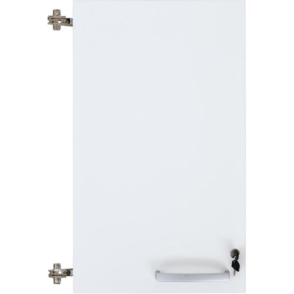 Grande - Tür für Schrank M, 90°, abschliessbar, Scharniere links - weiss