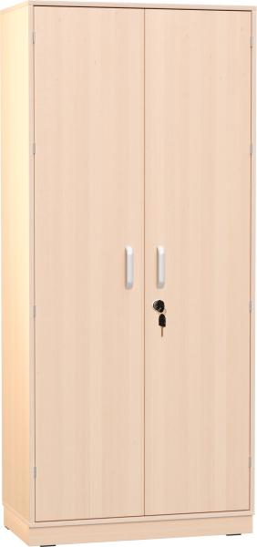 Flexi Hochschrank abschliessbar, H 203, mit Fach für Kunststoffbehälter