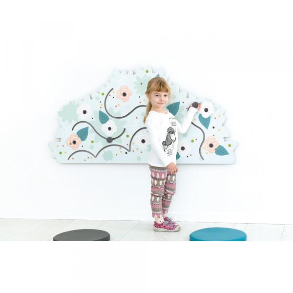 Wandapplikation - Rosengarten