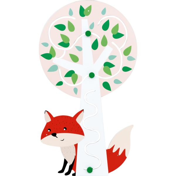 Wandapplikation - Fuchs mit Baum