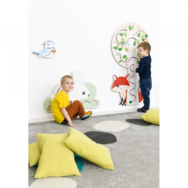 Wandapplikation - Fuchs mit Baum