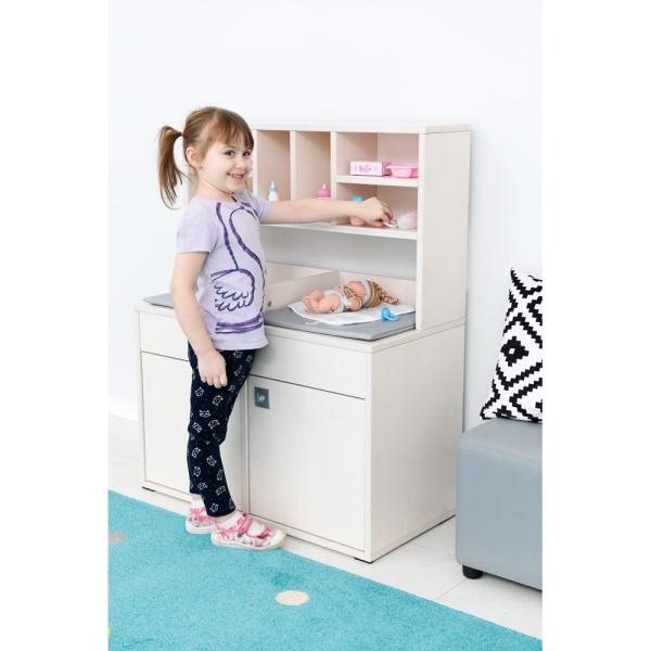 Spielecke Bianca - Puppen-Wickelstation gross