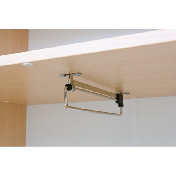 Grande Kleiderschrank, T 48, H 223 - Türen grau
