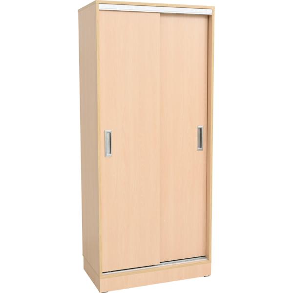 Grande Hochschrank mit Schiebetüren, B 100, T 48, H 187