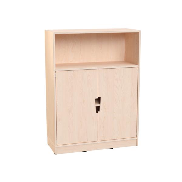 Echtholz Schrank L, unten Türen M (098522)