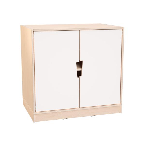 Echtholz Schrank M, T 60 cm, Türen M (098544)
