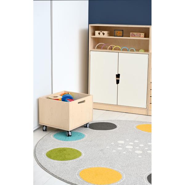 Echtholz Rollbehälter (098551)