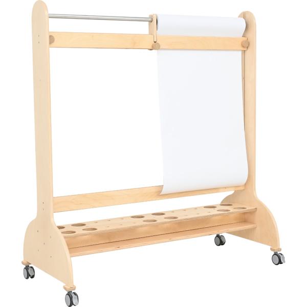 Maltafel, mobil, mit fahrbarem Malwagen