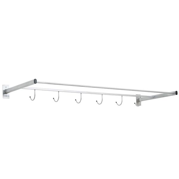 Wandhalterung für grosse Bälle, mit Haken