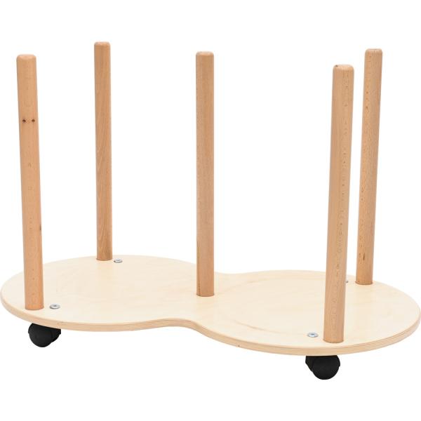 Mobiler Ständer für 30 Sitzkissen (Breite bis 35 cm)