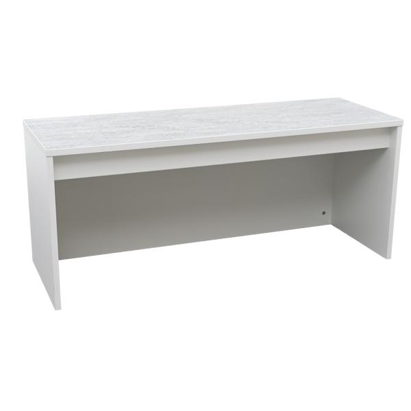 Quadro - Flüsterschrank S für Rollbehälter, B 116, weiss - Linoleum grau