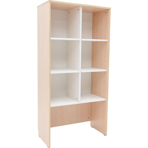 Quadro - Mehrfunktionen-Schrank XL für Rollbehälter, B 79, Ahorn