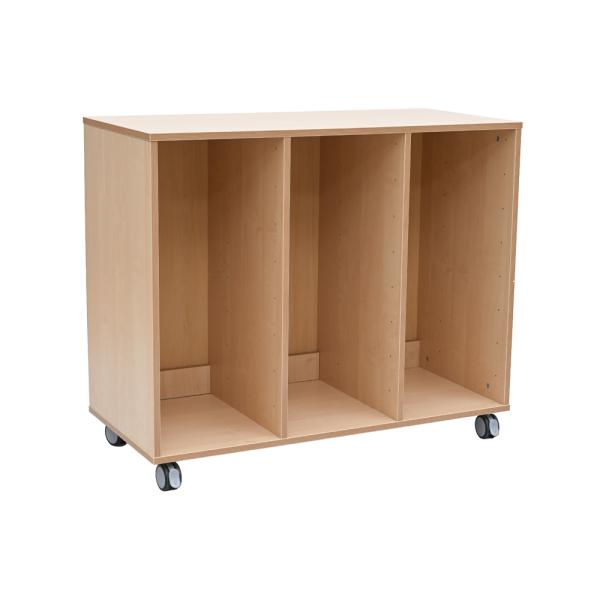 Flexi Regal M für Kunststoffbehälter, B 104, auf Rollen