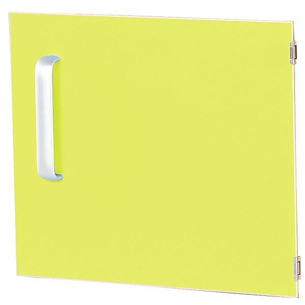 Tür einzeln für Schrank S, Scharniere rechts - limone