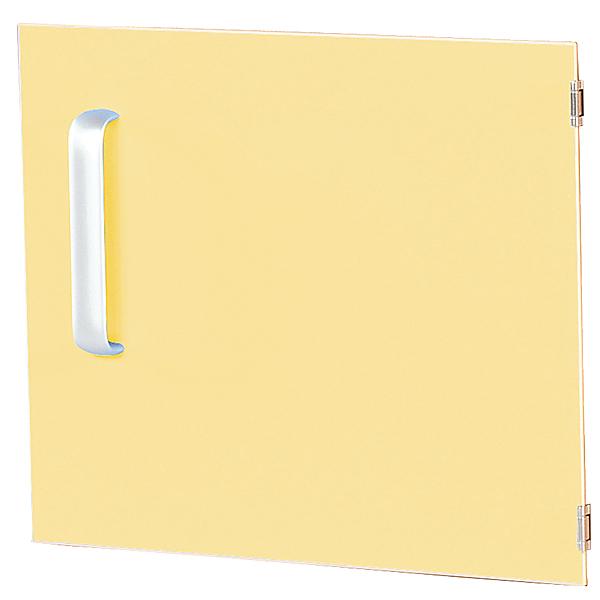 Tür einzeln für Schrank S, Scharniere rechts - gelb