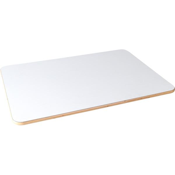 Flexi Tischplatte rechteckig - weiss