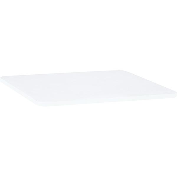 Tischplatte Quadro rechteckig, 120x65 cm, weiss, Kante weiss
