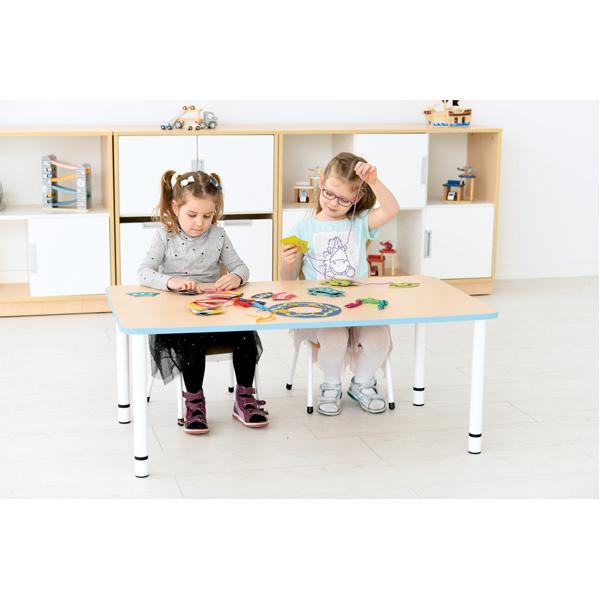 Tischplatte Quadro rechteckig, 120x65 cm