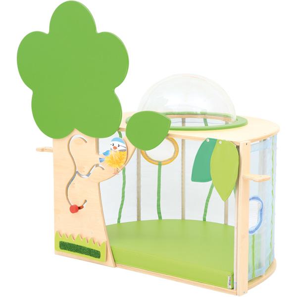 Sensorisches Versteck für Kleinkindecke