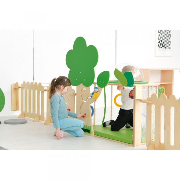 Sensorisches Versteck für Kleinkindecke