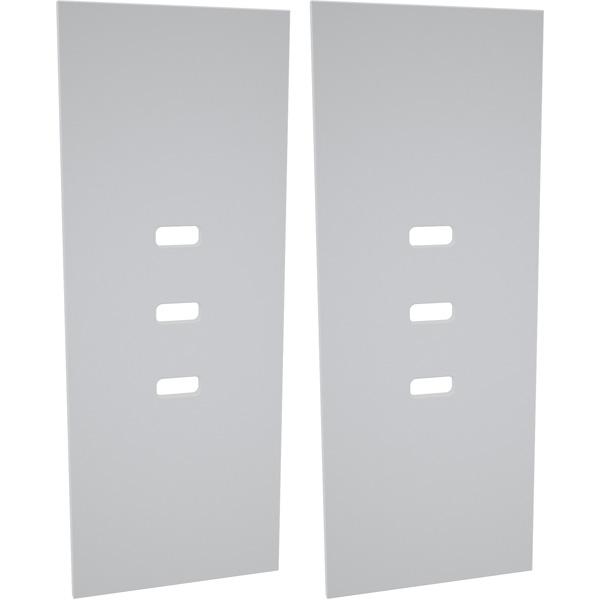 Regenbogen Garderobentür - grau, 2 Stk.