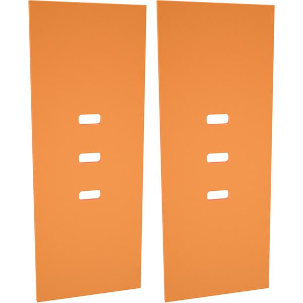 Regenbogen Garderobentür - orange, 2 Stk.