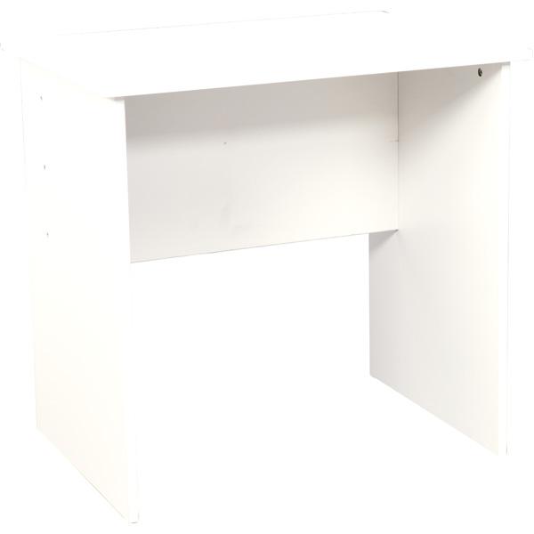 Einzelschreibtisch Quadro, weiss