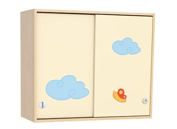 Phantasiewelt Aufsatzschrank mit Wolken