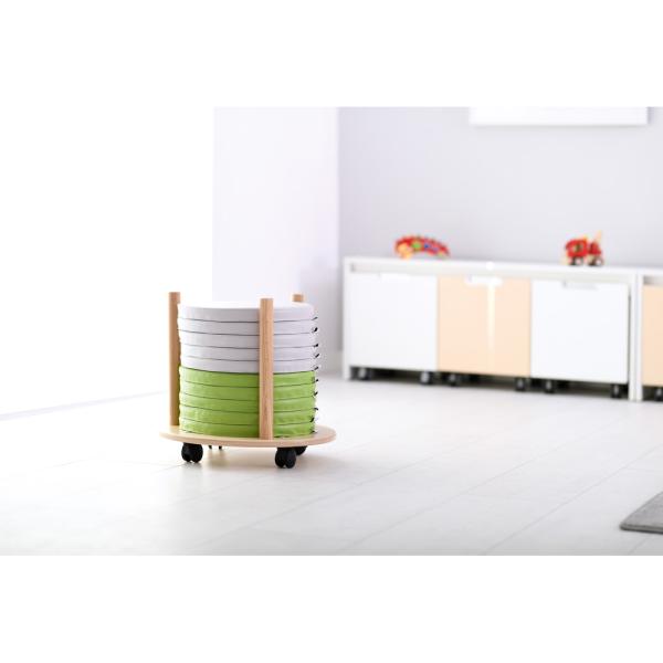 Mobiler Ständer für 10 Regenbogenkissen (Neu 098967)