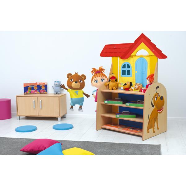 Puppentheater - Katze und Hund