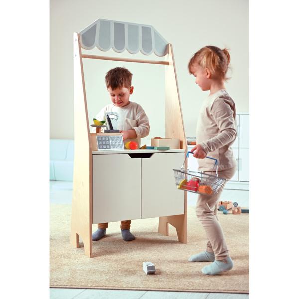 Marktstand/Puppentheater