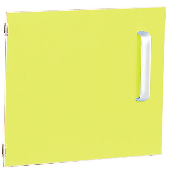 Tür einzeln für Schrank S, Scharniere links - limone