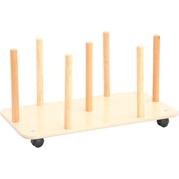 Mobiler Ständer für 20 Sitzkissen (Breite bis 35 cm)