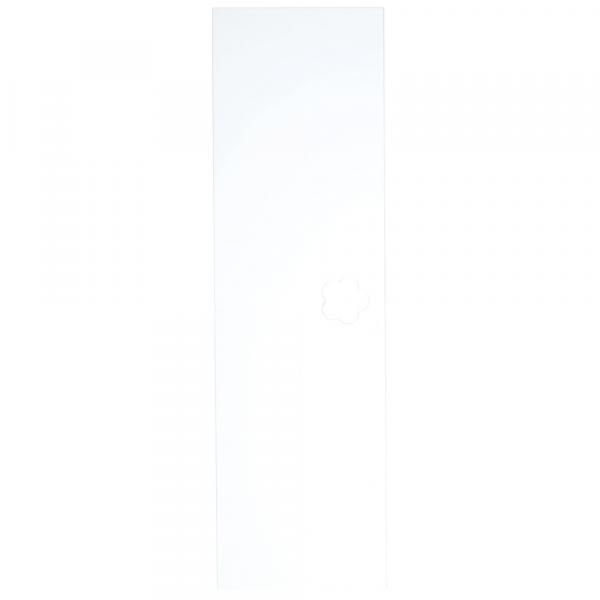 Tür zur Schulgarderobe Schmetterling, weiss