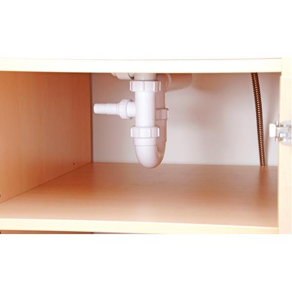 Wickelkommoden-Landschaft 2 mit Waschbecken, T 75 cm