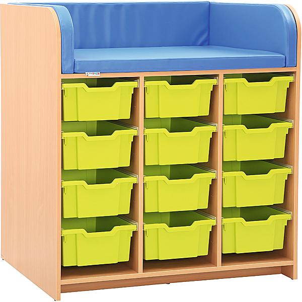 Kleine Wickelkommode, Birke