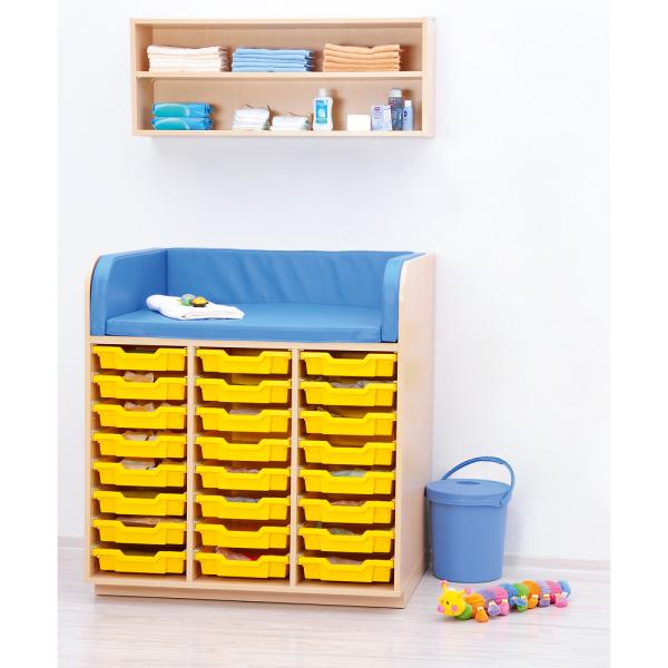 Wickelauflage, Seitenteile aufstellbar, gross