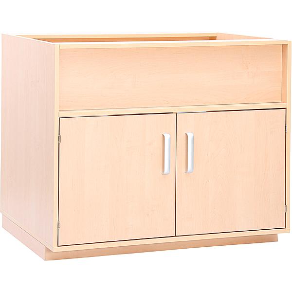 Badewannen- oder Waschbeckenschrank Grundversion, Birke (ohne Arbeitsplatte)