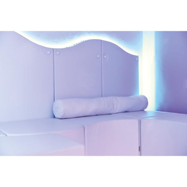 Kissenrolle weiss - 120 cm