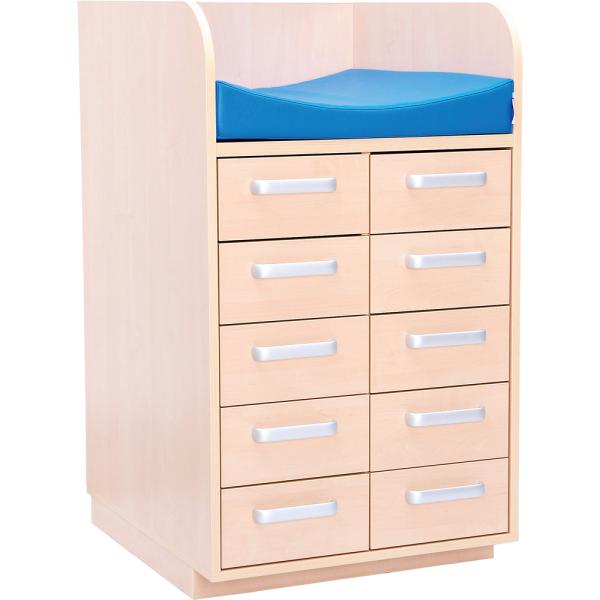 Wickelauflage B 63, blau