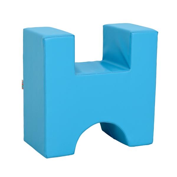 Träger hoch, H 60 cm, meerblau