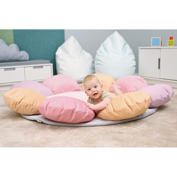 Riesenkissen - Blume Pastell