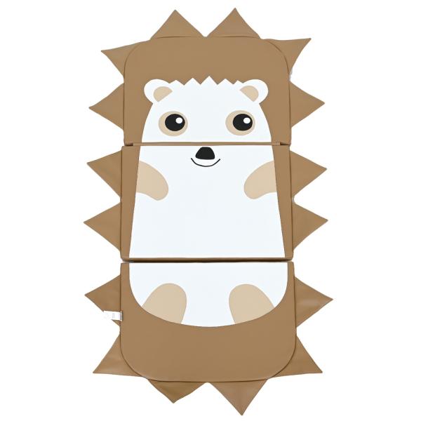 3-teilige Matte mit Tiermotiv, Igelchen