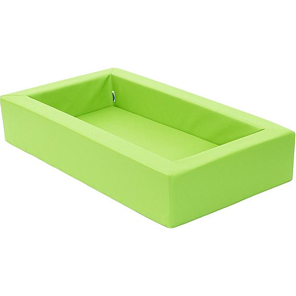 Schaumstoffbett, hellgrün
