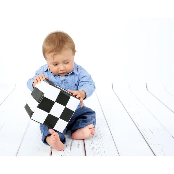 Würfel Kontraste schwarz/weiss