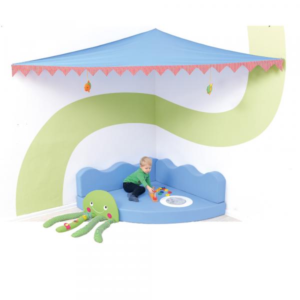 Spielecke Unterwasserwelt - Baldachin