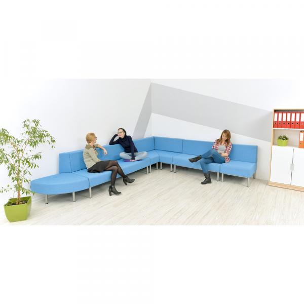 Ecksitz Inflamea 1 - hellblau