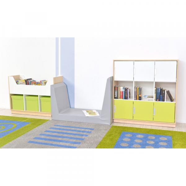 Matte für Quadro-Häuschen, B 126, grau