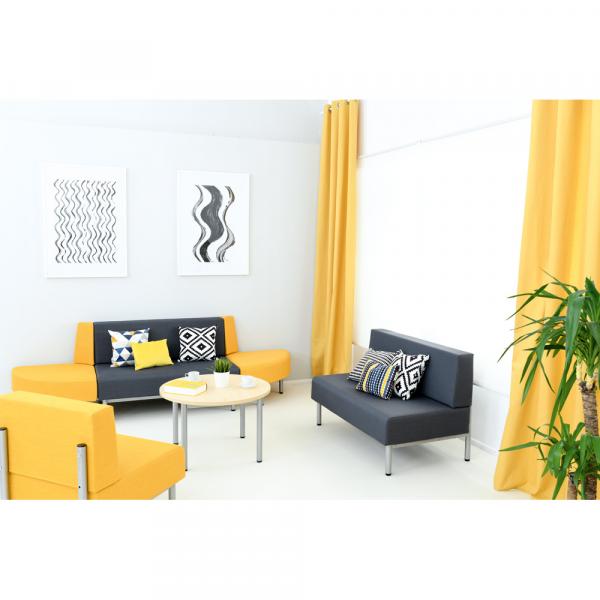 3-Sitzer Inflamea 2 - schiefergrau